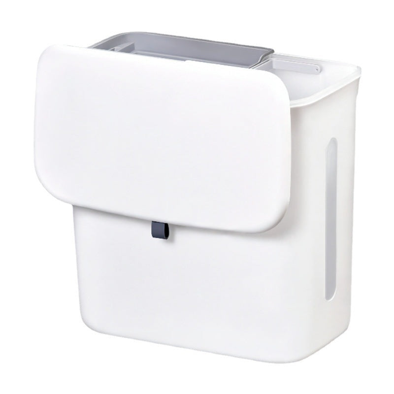 Drop shipping of wall-mounted kitchen trash cans with cabinet doors, household dry and wet separation, and sorting trash cans.