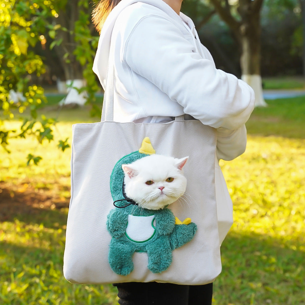 Portable travel bag for pets.
