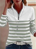 2026 Autumn/Winter Half-Zip Hoodie Women's Top