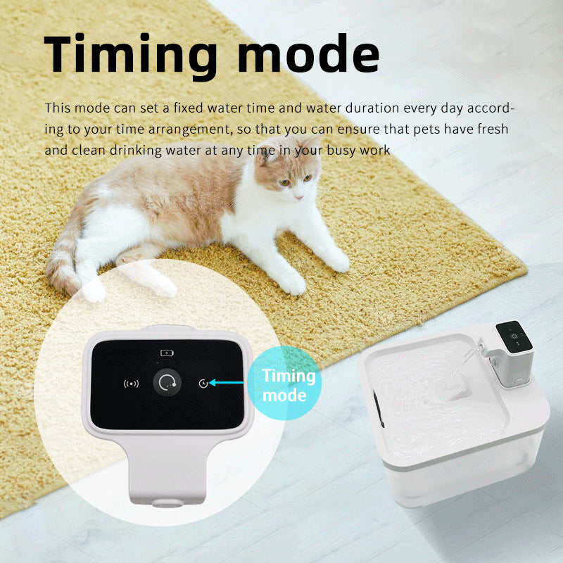 Smart Wireless 2.5L Water Dispenser for Pets