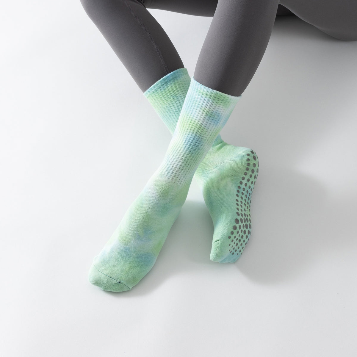 Long fresh-style yoga non-slip Socks
