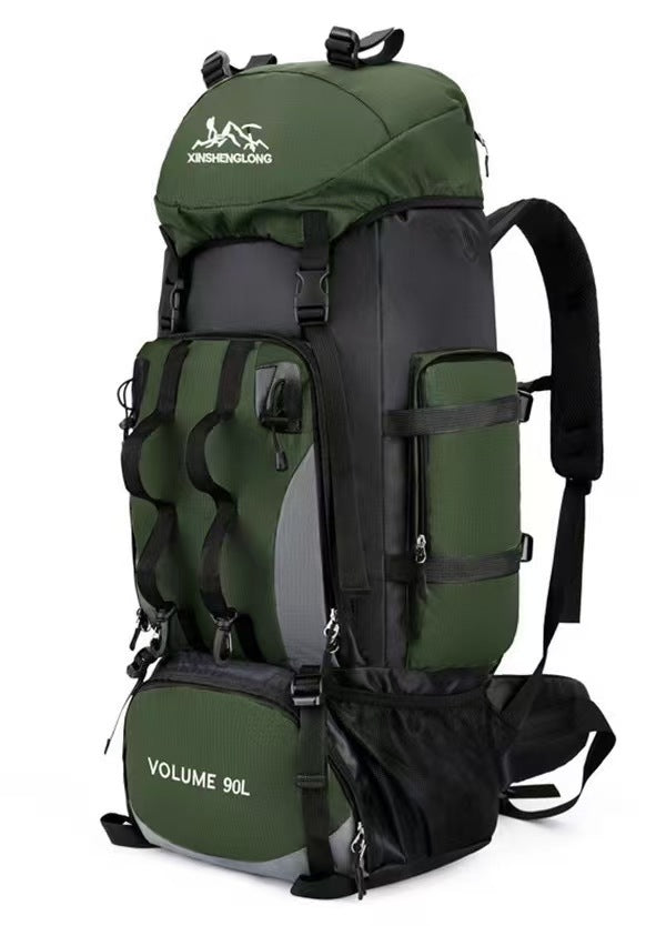 90L Large Capacity Outdoor Hiking Backpack