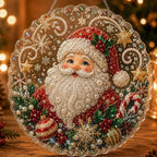 New 5D diamond painting pendant, Christmas holiday ornament, diamond painting pendant
