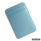 Small round elephant business card holder, card holder, foreign trade bank card holder, top-grain cowhide leather bag, 5-card holder, exquisitely supplied.