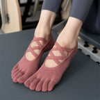 New cross strap yoga non-slip socks