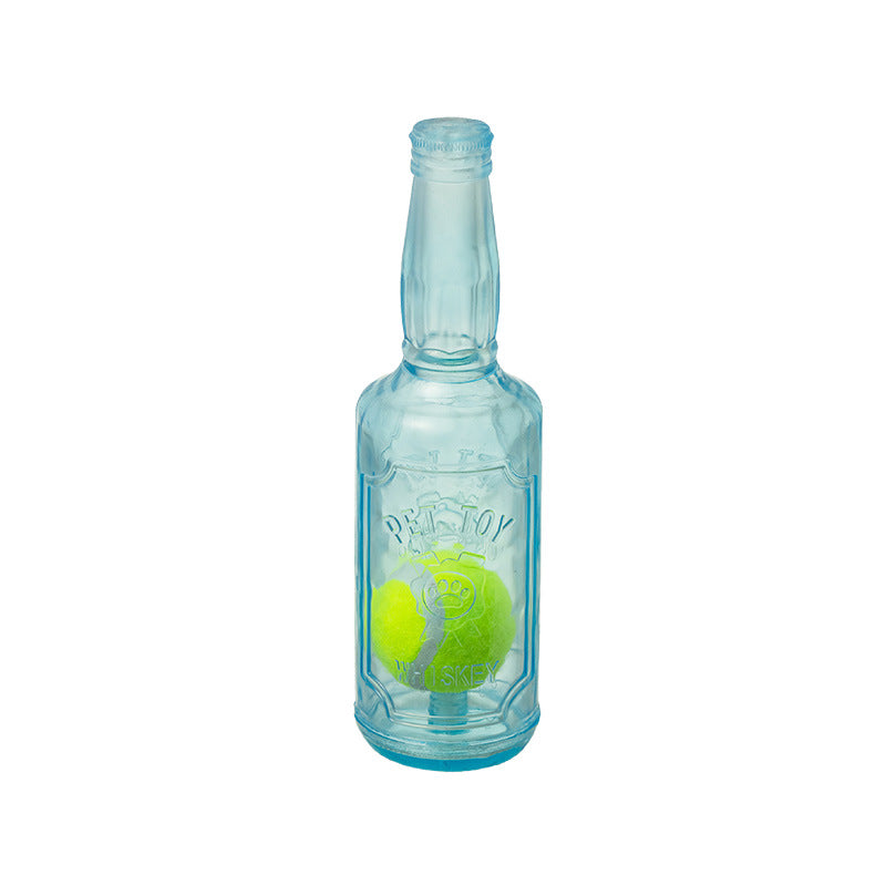 Interactive Dog Tennis Ball Bottle