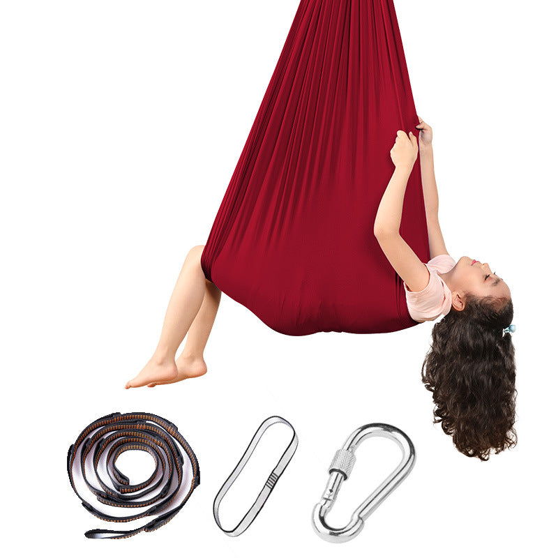 Children's hammock sensory swing yoga indoor