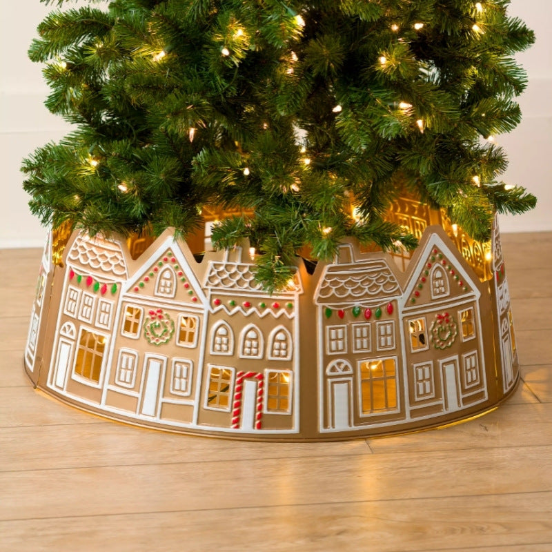 New LED Gingerbread Christmas Tree Collar Decoration