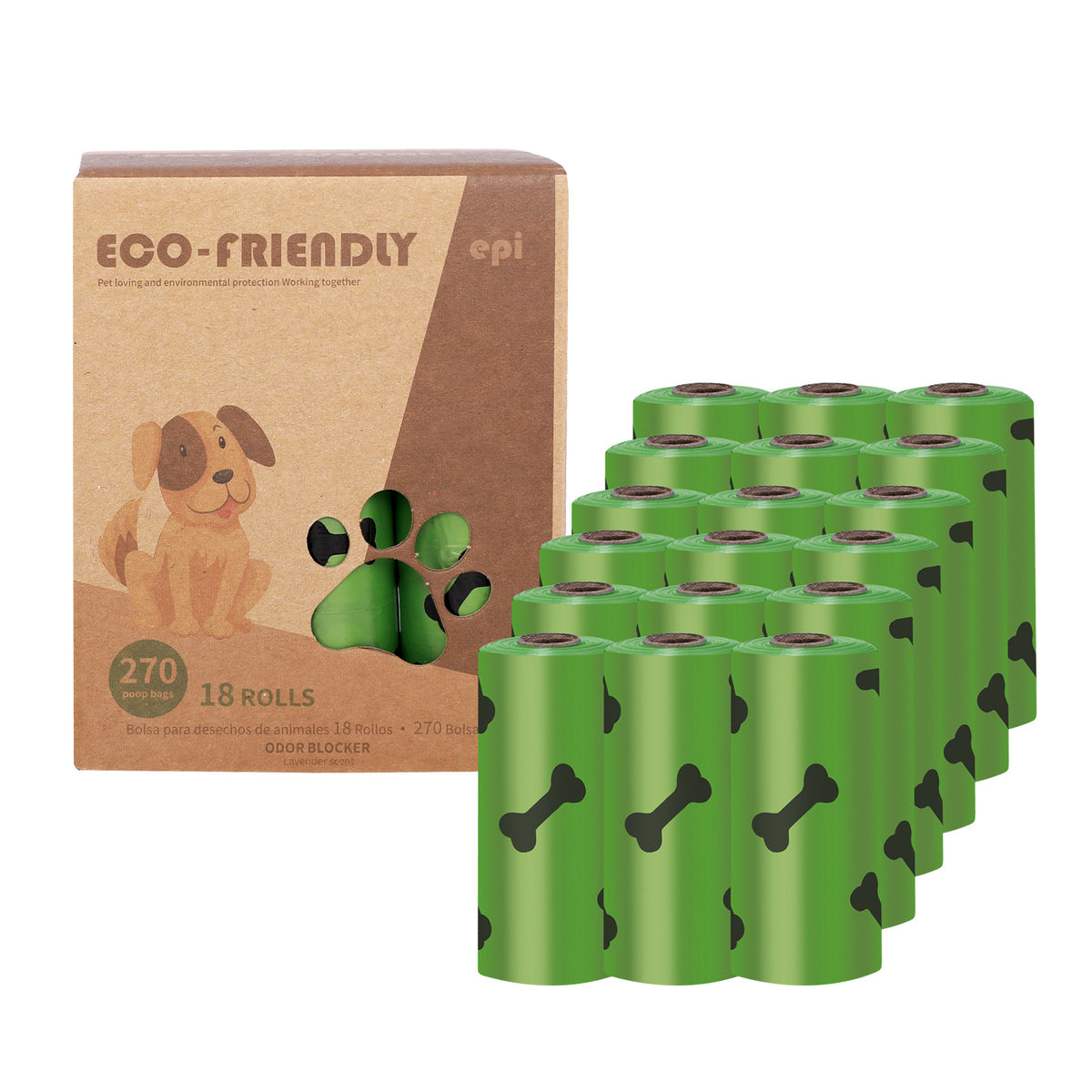 Dog poop bag