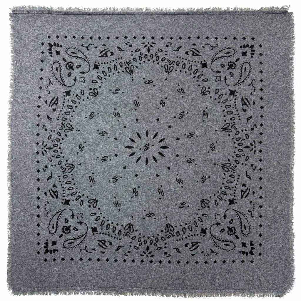 2026 New Style Cashmere Knitted Printed Square Scarf/Shawl - Spring/Summer, Warm in Air-Conditioned Rooms, Autumn/Winter, Stylish and Versatile Scarf