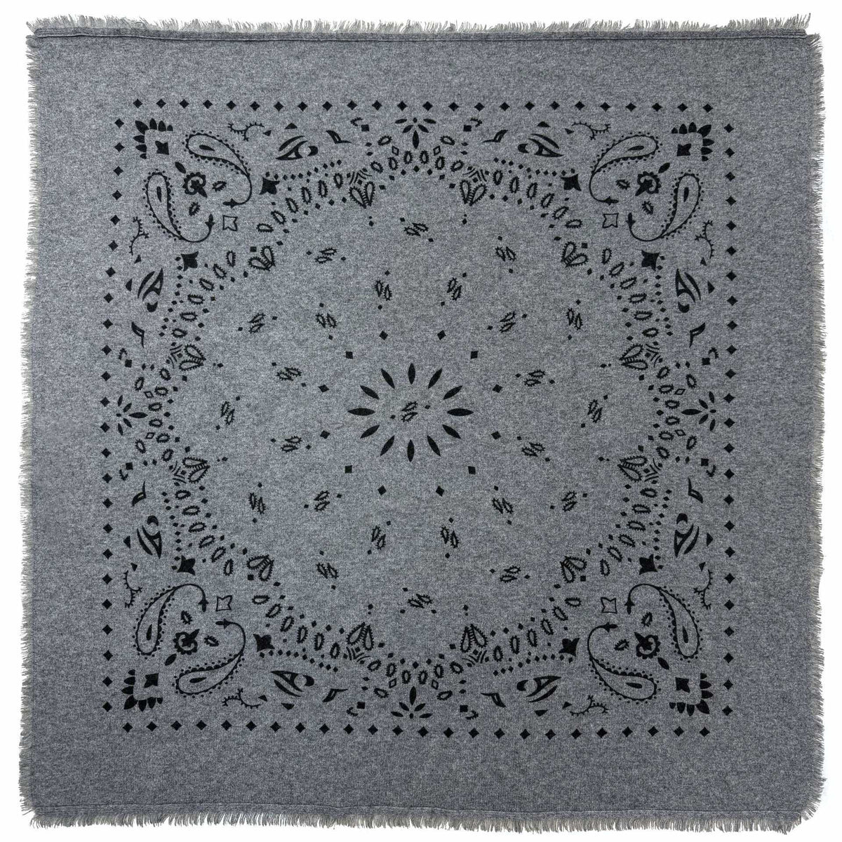 2026 New Style Cashmere Knitted Printed Square Scarf/Shawl - Spring/Summer, Warm in Air-Conditioned Rooms, Autumn/Winter, Stylish and Versatile Scarf