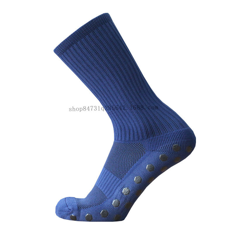 Solid color non-slip socks