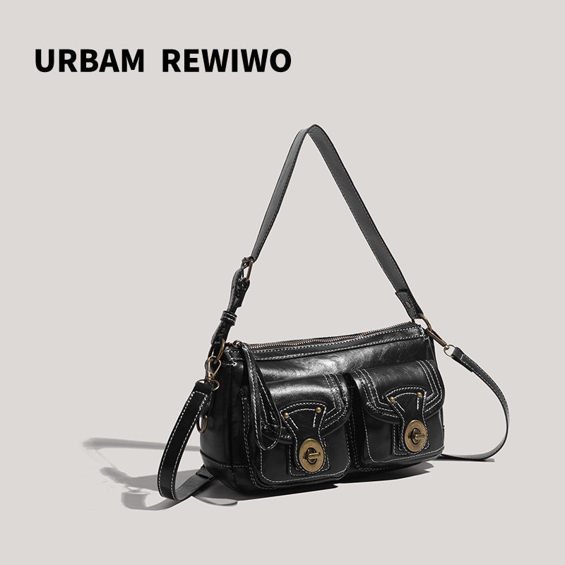 2026 New Style Shoulder Bag, Niche Retro Shoulder Bag, High-Quality, Stylish, Versatile Crossbody Bag