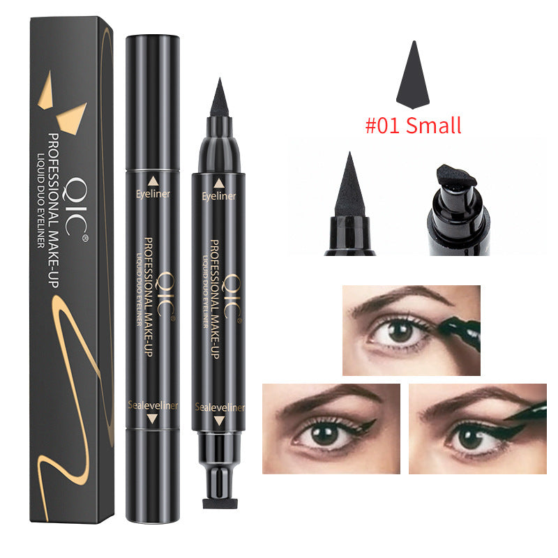 Double-headed liquid eyeliner pen