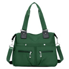 Lightweight casual tote bag, large-capacity commuter shoulder canvas bag, fashionable Oxford cloth large bag, nylon handbag
