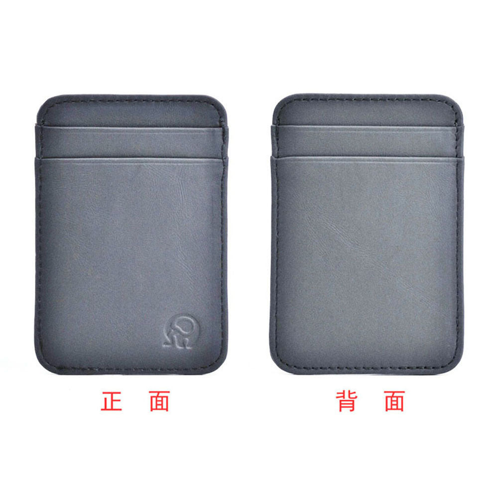 Small round elephant business card holder, card holder, foreign trade bank card holder, top-grain cowhide leather bag, 5-card holder, exquisitely supplied.