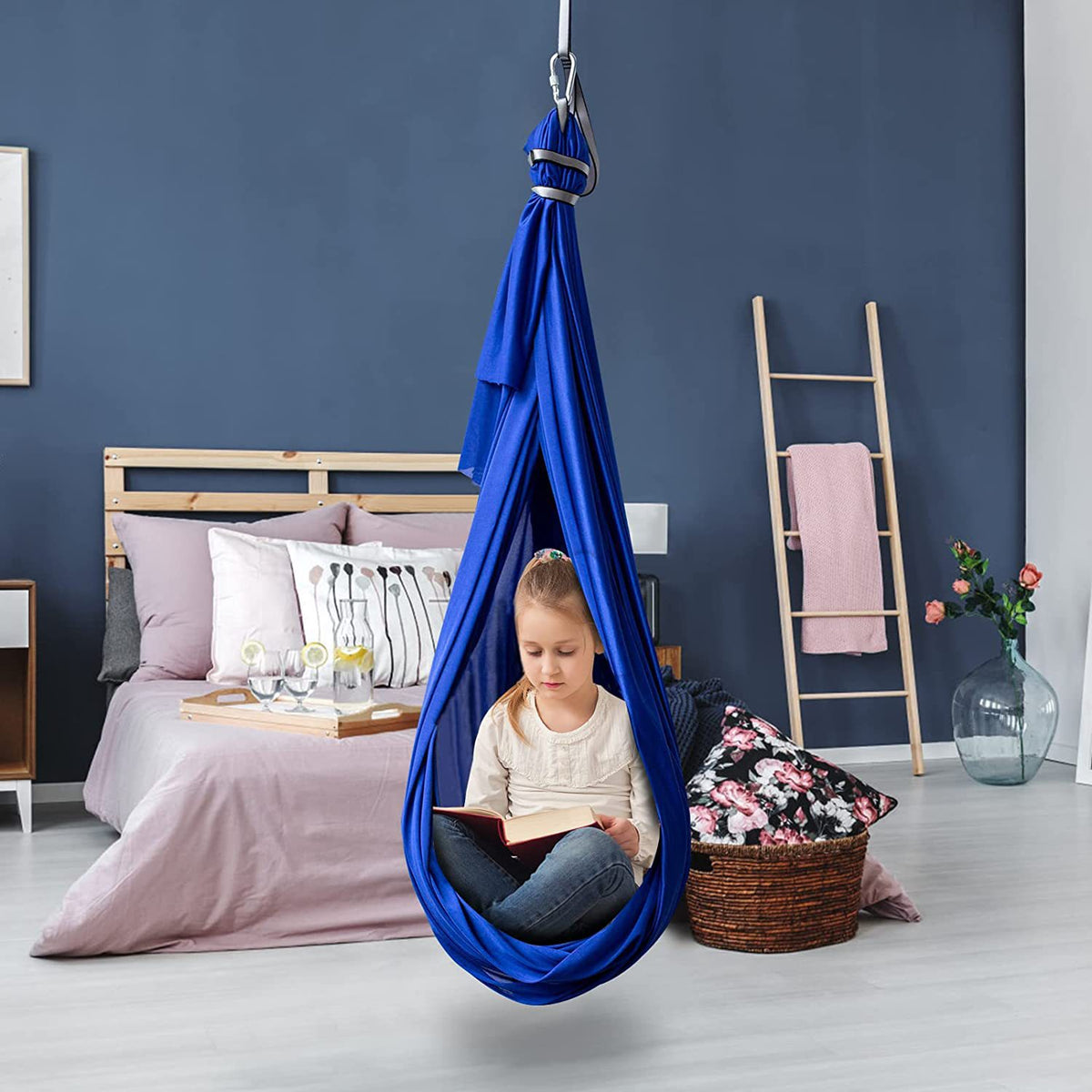 Children's elastic swing sensory training to relieve autism indoor swing hammock Therapy Swing