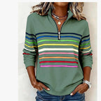 2026 Autumn/Winter Half-Zip Hoodie Women's Top