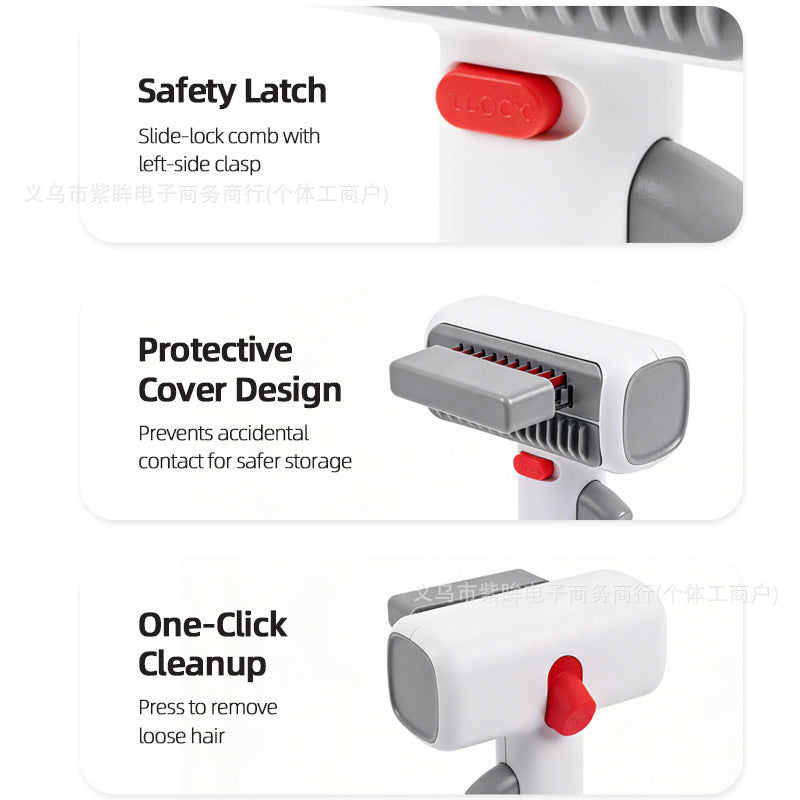 New Gravity 2-in-1 Detangling and Hair Removing Comb for Pets