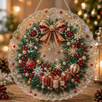 New 5D diamond painting pendant, Christmas holiday ornament, diamond painting pendant