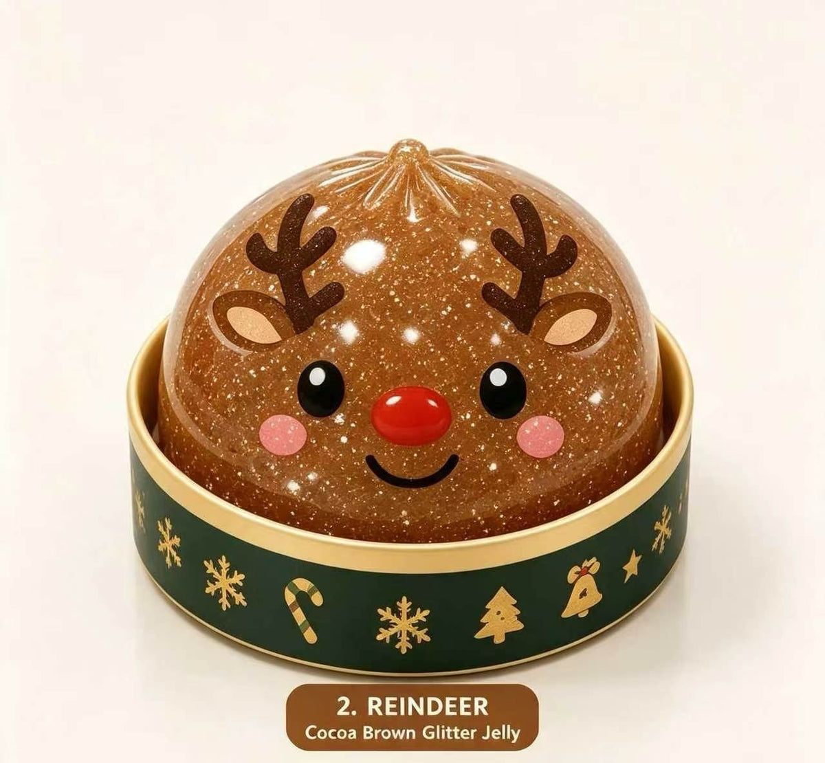 New cross-border Christmas dumpling blind box, stress-relieving and fun decorative item, realistic steamed bun.