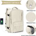 New USB rechargeable large capacity portable travel backpack multifunctional leisure backpack