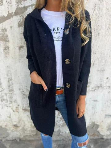 2026 Autumn/Winter New Mid-Length Casual Cardigan Women's Clothing