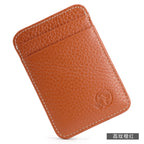 Small round elephant business card holder, card holder, foreign trade bank card holder, top-grain cowhide leather bag, 5-card holder, exquisitely supplied.