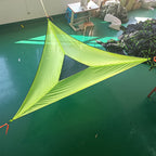 Air Multiplayer Triangular Hammock Portable Mesh, Mesh Hammock Aerial Tree Tent Leisure Mesh Bed