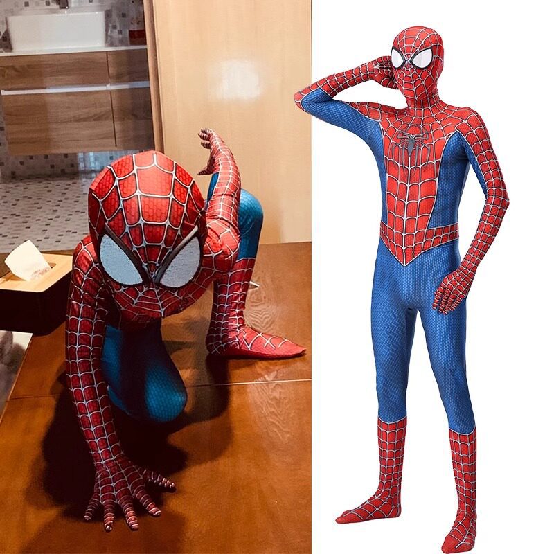 Spider-Man bodysuit cosplay costume superhero Halloween