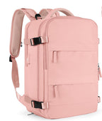 Large capacity travel bag double zipper leisure backpack