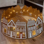 New LED Gingerbread Christmas Tree Collar Decoration