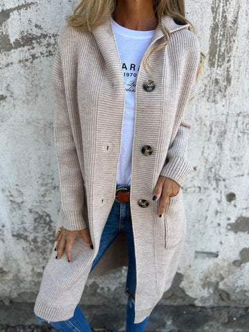 2026 Autumn/Winter New Mid-Length Casual Cardigan Women's Clothing