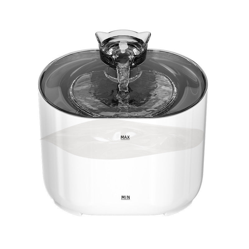Automatic circulating water fountain for Pets, temperature-controlled