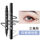 Double-headed liquid eyeliner pen
