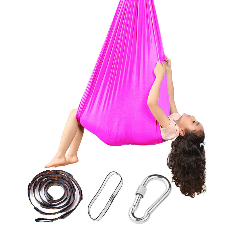 Children's hammock sensory swing yoga indoor