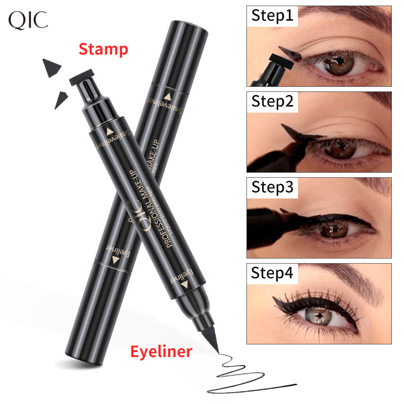 Double-headed liquid eyeliner pen