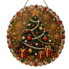 New 5D diamond painting pendant, Christmas holiday ornament, diamond painting pendant