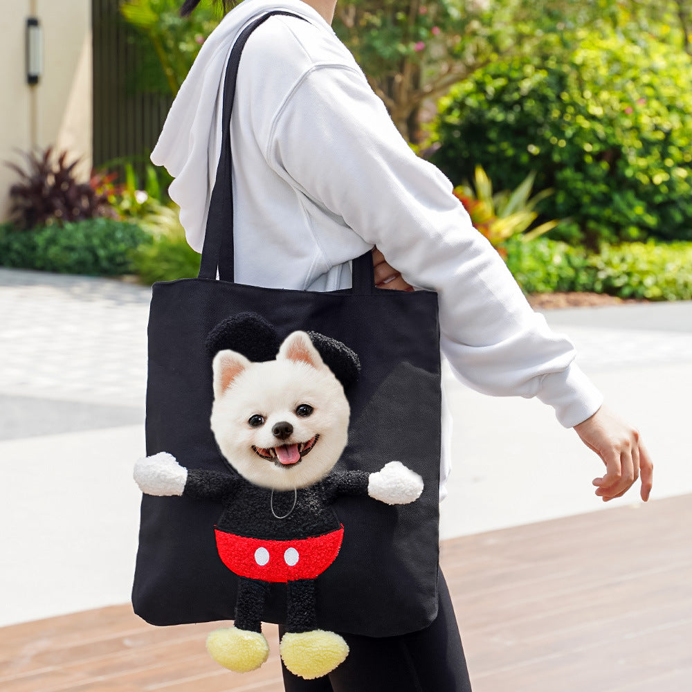 Portable travel bag for pets.