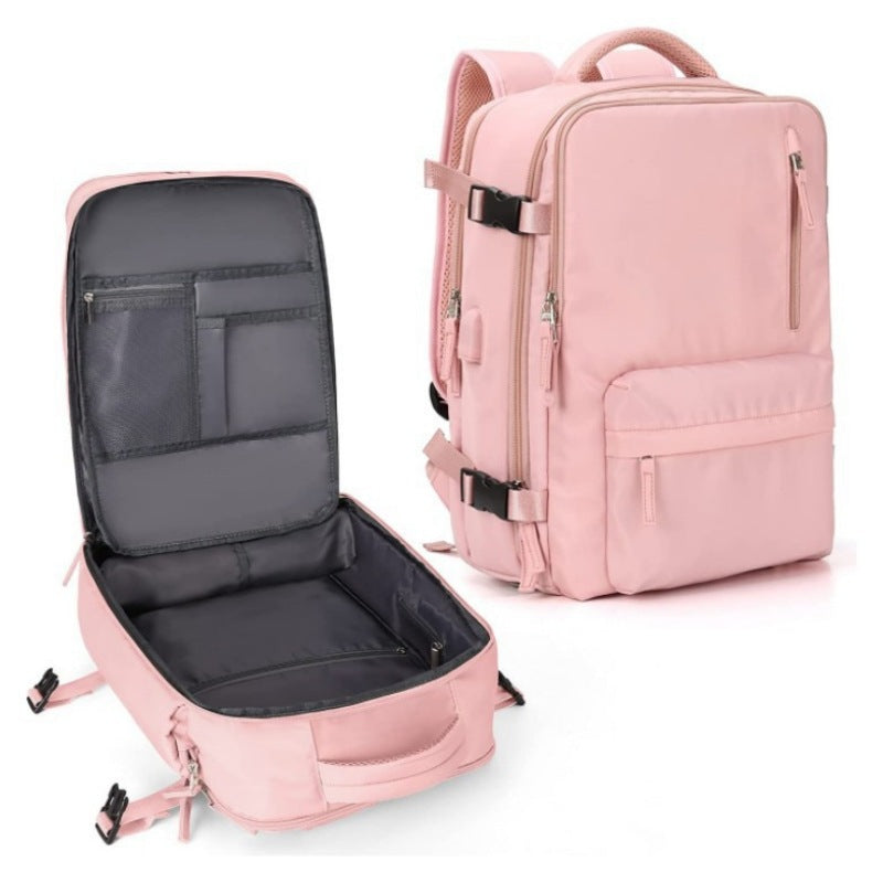 New USB rechargeable large capacity portable travel backpack multifunctional leisure backpack