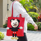 Portable travel bag for pets.