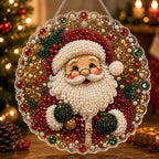 New 5D diamond painting pendant, Christmas holiday ornament, diamond painting pendant