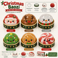 New cross-border Christmas dumpling blind box, stress-relieving and fun decorative item, realistic steamed bun.