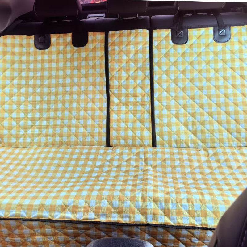Car Rear-Seat Anti-Soil Mat for pet