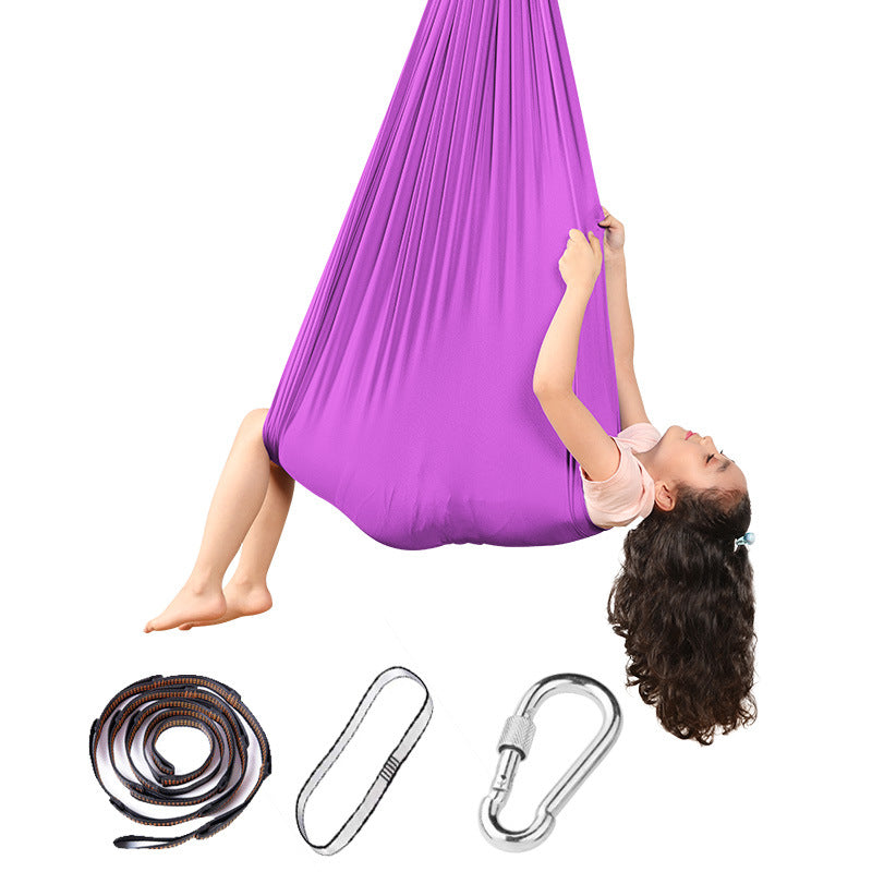 Children's hammock sensory swing yoga indoor