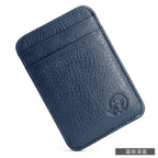 Small round elephant business card holder, card holder, foreign trade bank card holder, top-grain cowhide leather bag, 5-card holder, exquisitely supplied.