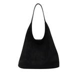 Casual commuter large capacity women's bag 2026 new autumn and winter suede tote bag niche versatile shoulder bag