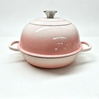 Cast iron enamel black bread pan/baking pan/frying pan, 26cm diameter.