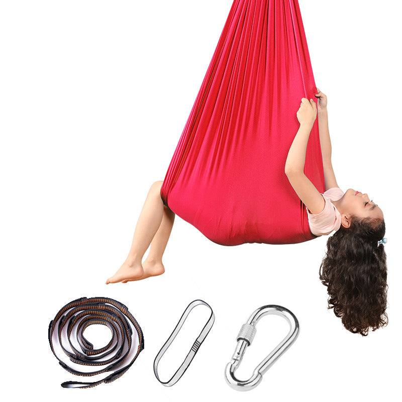 Children's hammock sensory swing yoga indoor