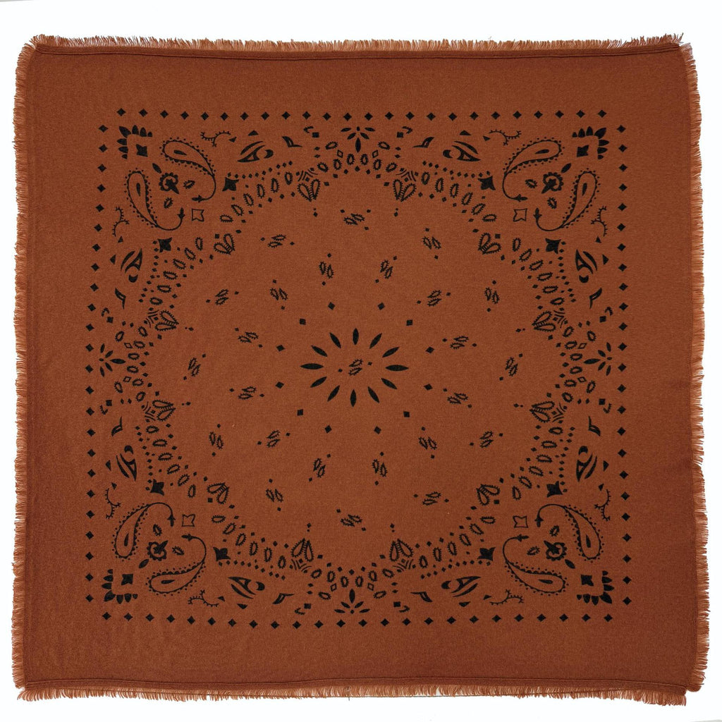 2026 New Style Cashmere Knitted Printed Square Scarf/Shawl - Spring/Summer, Warm in Air-Conditioned Rooms, Autumn/Winter, Stylish and Versatile Scarf